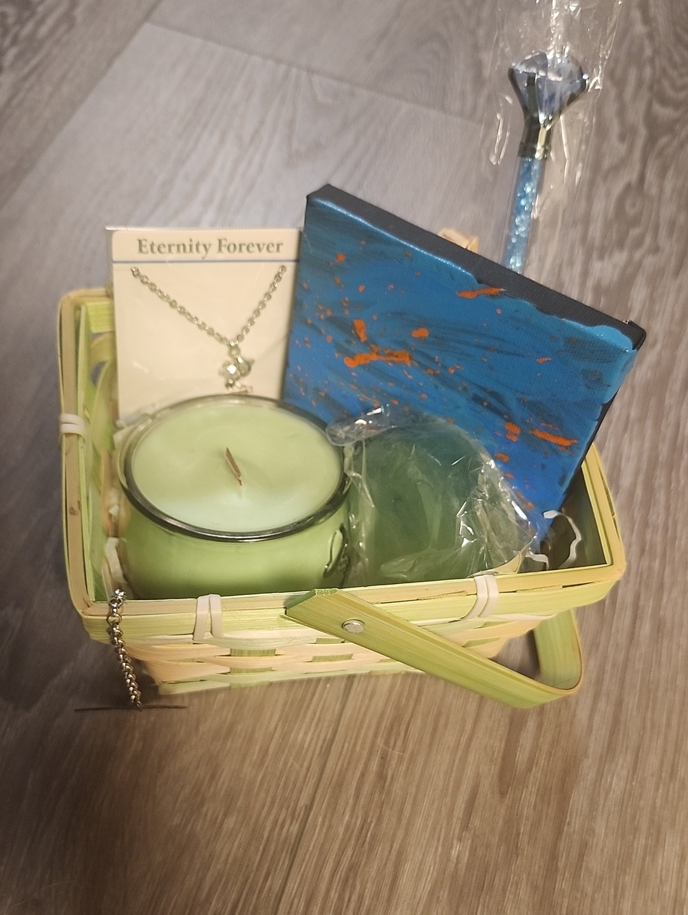 Handcrafted Ocean Lavender Serenity Basket
